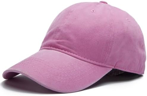 Edoneery Baseball Cap for Men and Women, Low Profile Washed Cotton Dad Hat