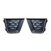 Fog Light Cover Frame Trim Compatible for Jeep Renegade 2019 2020 2021 2022 2023 Auto grille Bezel Cover 6VQ41TZZAA 6VP53LXHAA(Silver)