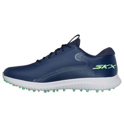 Skechers - Mens Go Golf Max 3 Sneakers Shoes, Color Navy/Lime, Size: 13 XW US4