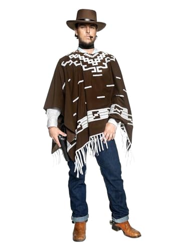 Smiffys Authentique collection western – Costume complet de voleur errant – Taille : M – Déguisement de carnaval, d'Halloween et fête à thème