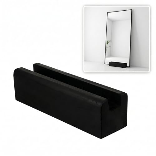 Support miroir antidérapant à base stable anti-basculement