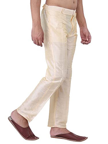 Image of HUZUR Mens Silk Trouser /Pant