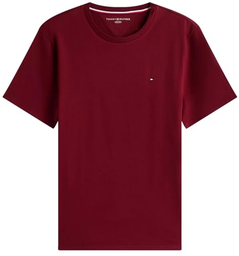 Image of Tommy Hilfiger Men's Stretch Jersey Crew Neck T-Shirt Gray