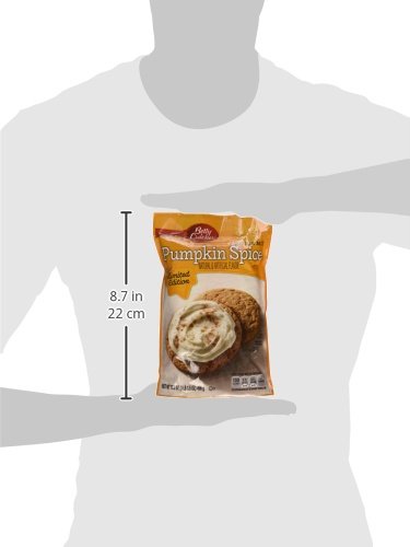 Image of Betty Crocker, Pumpkin Spice Cookie Mix, 17.5oz Pouch (Pack of 4)