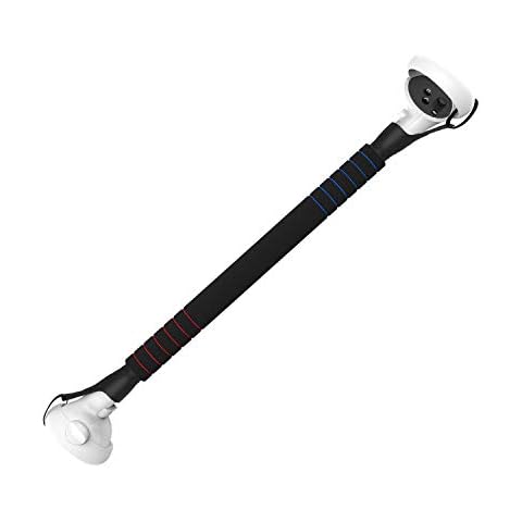 AMVR Long stick Handle Extension Grips Stand for Quest 2/Quest/Rift S Playing Beat Saber Games Cover