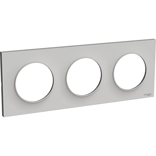 Schneider Electric Plaque 3 Postes Odace Styl - vue 3