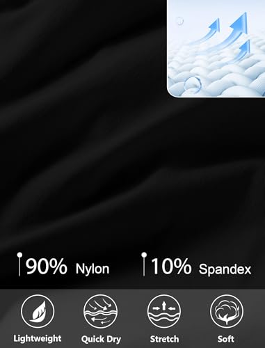 EXARUS Girls Running Shorts Athletic with Liner Workout Zipper Pocket Elastic Waist Sports Track for Kids3