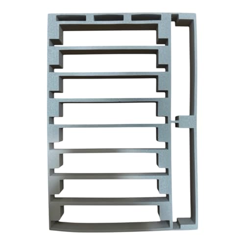 Logifact A4�u�b�N�^�C�v N�Q�[�W�ԗ����[�P�[�X �����p10�����[���~�E���^�� �J���[�F�O���[296mm×201mm×20mm MO009 �͌^�̔�MIWA