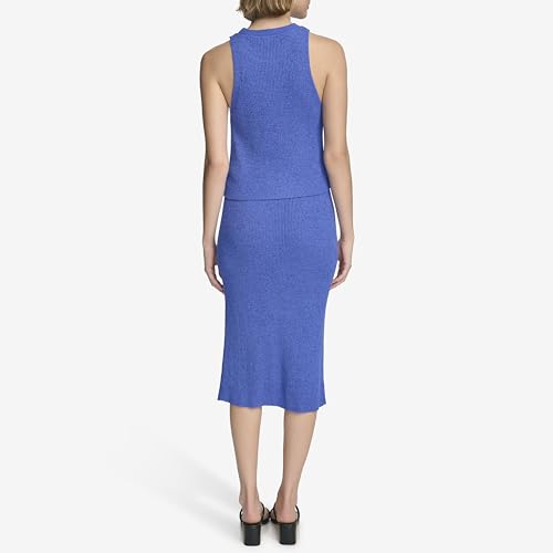 Image of Calvin Klein Women's Sleeveless Ribbed Sweater