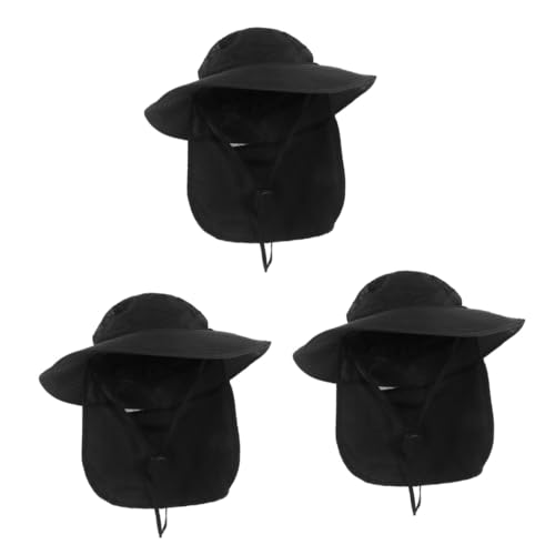 Chapeau de soleil extérieur Yarnow bucket hat réglable noir