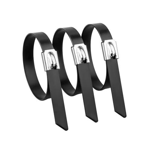 Collier de serrage inox pour fixation lourde et durable de câbles industriels