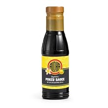 Aloha Shoyu - Ponzu Sauce - Balanced Citrus Flavor - Made in Hawaii - 12 oz. Bottle