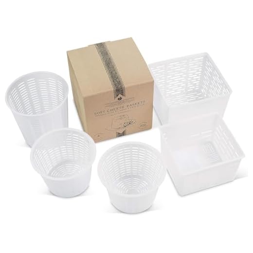 New Country Trading Co. - Cestas de queso (5 unidades), color blanco