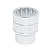 Urrea 5448 1/2-Inch Drive 12-Point 1-1/2-Inch Chrome Socket
