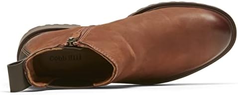 Cobb Hill Women's Winter Chelsea Boot, Redwood Nubuck Waterproof, 9 Wide | Image 3