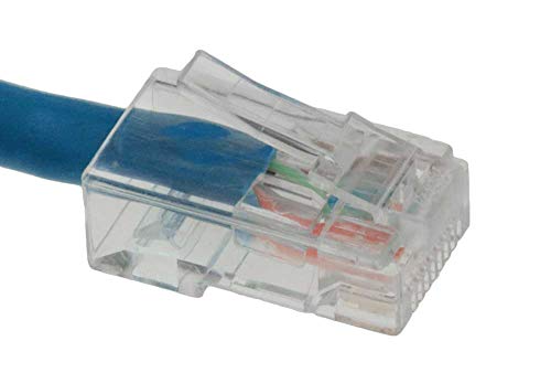 Cable de Red Ethernet Cat 5E UTP 3ft Azul miniatura 2
