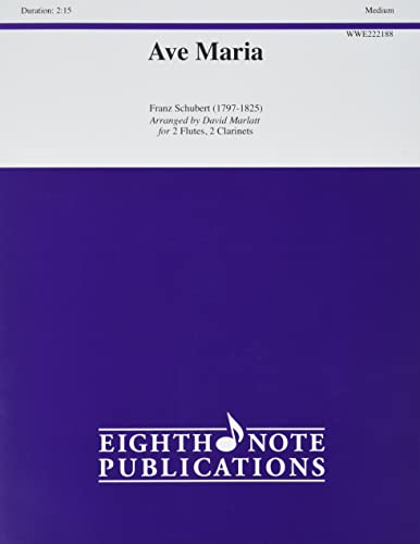 Ave Maria: Score & Parts 1771579188 Book Cover