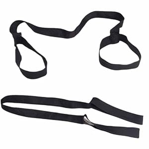 2 Pcs Yoga Mat Carrying Strap Sling Yoga Stretch Elastic Fitness Stretching Strap Belt Pack Up Easily Different Mats