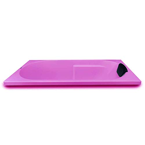 Image of MADONNA Divine Acrylic 5.5 feet Rectangular Bathtub (with Headrest) - Pink