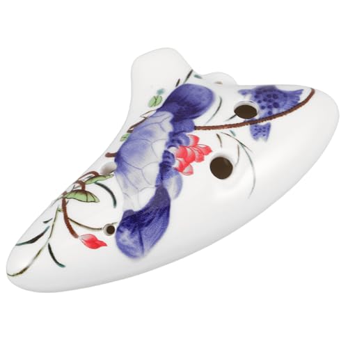 Hoement Mini- : Kleine 6-loch-keramikflöte Für Kinder Und Anfänger – -design Und Einfach Zu Spielen – Erstes Instrument Für Kinder, Die Musik Lernen