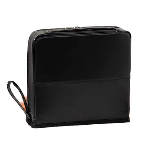 Necessaire De Maquilhagem Para Viagem - Bolsa Vertical De Maquiagem - Organizador Portátil Com Divisórias Estojo Impermeável Para Hotel Acampamento Viagem Unissexo