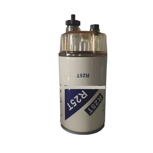 Filtro separador de agua R25T de 10 micrones con depósito de limpieza giratorio
