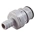 3/8" Barb x Insert Coupler