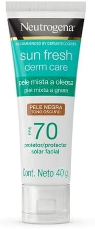 Protetor Solar Facial Para Pele Oleosa Neutrogena Sun Fresh Derm ...