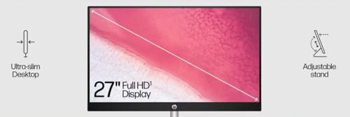 Image of HP All in One 27 Inch Touchscreen Desktop Computer, FHD IPS Anti-Glare Screen, Intel 12-core Ultra 7 155U, Intel IrisX GPU, 64 GB DDR5, 2 TB SSD, Wi-Fi 6, USB Drive, Windows 11 Pro, w /Accessories