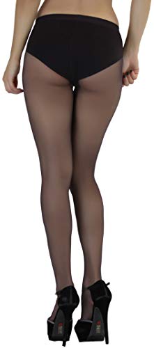 Image of ToBeInStyle Women's Pack of 6 Sheer Solid 100% Nylon Pantyhose