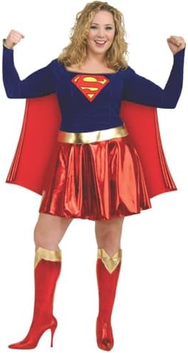 Rubies Women's DC Comics Deluxe Supergirl Costume