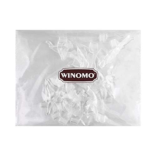 WINOMO 20 Paar weiche Silikon-Brillen-Anti-Rutsch-Ohr-Pads (Transparent)