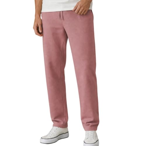 Image of Nobero Joggers for Men | Solid Trackpants for Men | Regular Fit | Elasticated Waist with Drawcord | Soft & Breathable Fabric | Casual Everyday Wear