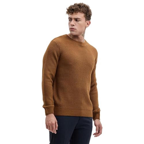 Image of SNITCH Black Fisherman Knit Sweater