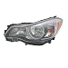 TYC 20-9304-00-1 Subaru Replacement Left head Lamp