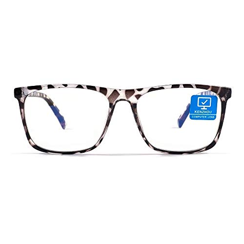 Blue Light Blocking Computer Glasses for Women 1 pack Anti Eyestrain