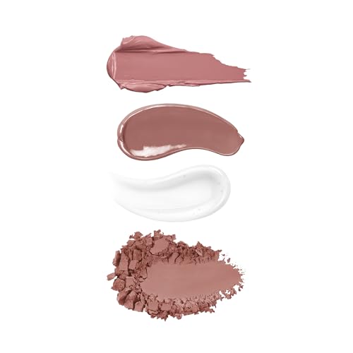 KIKO Milano Threads Of Time Lip To Cheek Make Up Kit, Make-upcadeauset: 2-in-1 lipstick en lipgloss, vloeibare blush en poederblush - Afbeelding 3