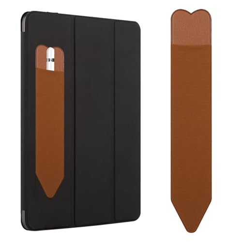 ペンシルスリーブ - 携帯電話用スタイラススリーブポーチ | 3.5x19cm ペンシルタブレットスリーブステッカー、万能粘着スタイラススリーブキャリーケース、携帯電話やタブレットカバー用の安全な鉛筆保護