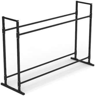 Space-Saving Yoga Ball & Mat Storage Rack - Essential Sports Equipment Organizer for Home Gym, Exercise Areas, and Fitness Spaces