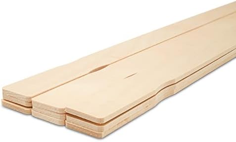 Wood Paint Stick 18 inch, Pack of 50 Paint Stir Sticks, Jumbo Craft Sticks, Unfinished Wooden Sticks for Garden Markers, by Woodpeckers