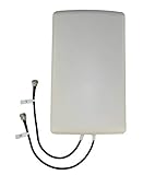 Proxicast 4G/LTE Cross-Polarized (MIMO) 7-10 dBi High-Gain Fixed-Mount Panel Antenna (Renewed)