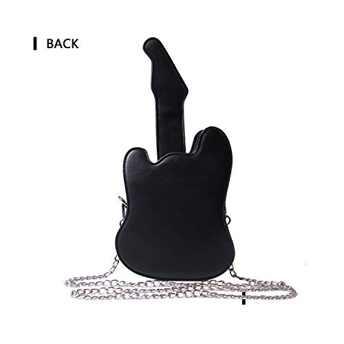 Bolso Mujer Forma Guitarra Piano Crossbody Pequeño miniatura 5