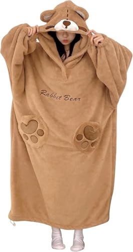 [Patypeety] �p�W���} ������� ���f�B�[�X ���� �������� �ӂ�ӂ� �g���� �F �N�} ����ѕz ���[���E�F�A �t�[�h�t�� ���� ���� �H�~ �ӂ�ӂ� ������ �Q���� �ۉ� �h�� M~2XL �I�[�����C�� (�u���E��,M)