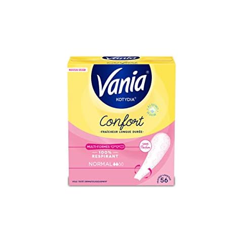 Vania Multi-Shape Comfort Panty Liners Box Cover