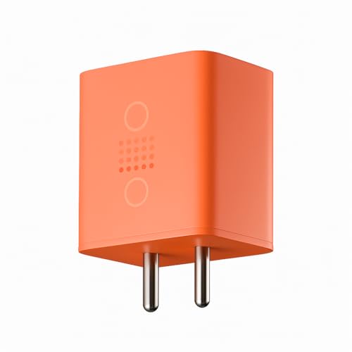 Image of CMF Original 65W GaN Trio Fast Charger Adapter | 3-Port USB-C & USB-A Wall Charging Adaptor | Compatible with CMF Phone 1 /2 /2 Pro /2A /3 & Galaxy S25 Ultra /S25+ /S25 /S24 Ultra /S24+ /S24- Orange