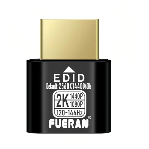 Image of 1 Pack HDMI Dummy Plug 2K@60 /120Hz,Virtual Monitor Emulator