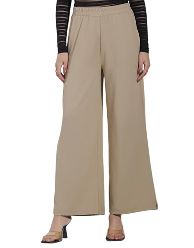 Image of Selvia Women's Straight Leg Trouser with Pocket, Comfort Fit Casual Pants