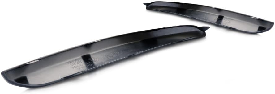 For Chrysler 300 2011-2014 Bumper Cover Molding Driver and Passenger Side | Pair | Front | Upper | Paint to Match | CH1046107, CH1047107 | 68156953AA, 68156952AA