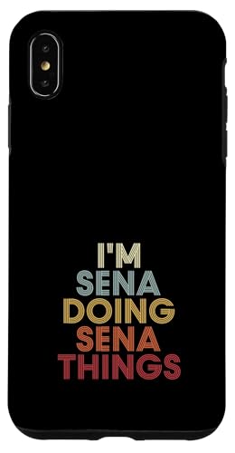 Sena Name Sena Personalized Name First Given �X�}�z�P�[�X iPhone XS Max �p