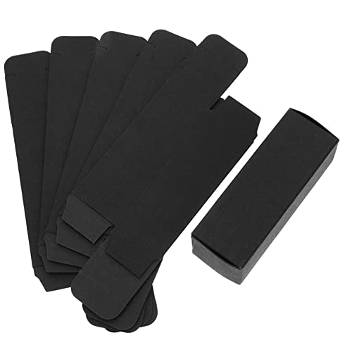 Happyyami 50個紙製収納 ホルダー リップスティック収納ボックス 耐久性のある紙製パッケージ 軽量 持ち運び便利 小型ボトルやリップバーム対応 オフィス 自宅 旅行用